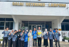 Mahasiswa Biomedis UM Metro Jalani Kegiatan Praktikum Bioteknologi di Balai Veteriner Lampung