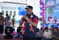 Plt. Bupati Didampingi Plt. TP PKK Lamteng Hadiri Pembukaan Kampung Dongeng Pelosok Negeri