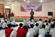 MPLS SMK Telkom Lampung, Kapolsek Bekali Siswa Literasi Digital dan Cegah Kenakalan Remaja