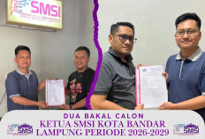 Syahrudin dan Jefri Arifin Berebut Kursi Ketua SMSI Bandar Lampung 2026–2029