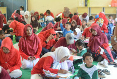 Semarak HUT ke-81 RI, Terusan Nunyai Gelar Lomba Mewarnai Mamamia untuk Anak TK dan PAUD