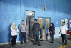 Cek Kondisi Pelayanan, Plt. Bupati I Komang Koheri Lakukan Kunjungan ke Dinas Perhubungan Lamteng