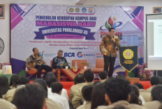 Wabup Sleman Berikan Pembekalan Kebangsaan dalam PKKMB Universitas Proklamasi 45
