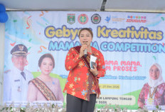 Peringati Hardiknas, Plt. Bunda PAUD Lamteng Buka Gebyar Kreativitas Mamamia Competition di Kalirejo