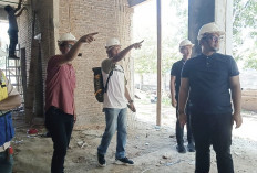 Sidak Proyek di Metro, Rafieq Ingatkan Rekanan Soal Kualitas