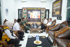 Terima Kunjunan Danrem 043/Gatam, Plt. Bupati I Komang Koheri Apresiasi Sinergi Pemkab dan TNI