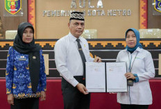 8.477 Pamong, Kader hingga Guru Ngaji di Metro Dapat Jaminan BPJS Ketenagakerjaan 