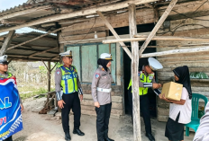 Polres Mesuji Gelar Bakti Sosial Sambut HUT Lantas Bhayangkara ke-71