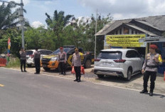 Pastikan Kesiapan Personel dan Kamtibmas Kondusif, Kapolres Mesuji Cek Pos Pos PAM Labuhan Permai 
