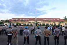 Polres Mesuji Gelar Apel Kesiapan Pengamanan Malam Takbir Jelang Idul Adha 2026