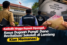 Kadisdik hingga Kepsek Dipanggil, Kasus Dugaan Pungli Dana Revitalisasi Sekolah di Lamteng Kian Memanas