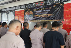 Penuh Haru, Jajaran Polres Mesuji Gelar Shalat Ghaib dan Doa Bersama Atas Gugurnya Bripka Anumerta Arya Supeno