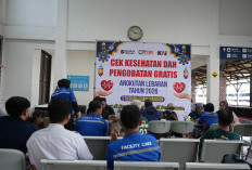KAI Daop 6 Gelar Cek Kesehatan Gratis di Stasiun Lempuyangan saat Arus Balik Lebaran