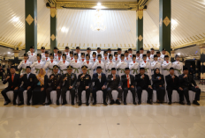 Paskibraka Kabupaten Sleman Resmi Dikukuhkan, Siap Bertugas pada HUT ke-81 Kemerdekaan RI
