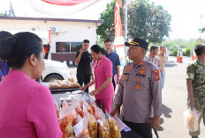 Peringati Hari Bhayangkara ke-80, Polres Mesuji Gelar Bakti Kesehatan hingga Bazar Murah