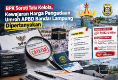 BPK Soroti Tata Kelola, Kewajaran Harga Pengadaan Umroh APBD Bandar Lampung Dipertanyakan