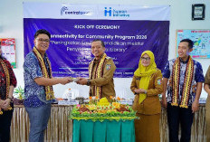 Centratama Group Salurkan Bantuan Perpustakaan Digital Rp500 Juta untuk SMPN 2 Pringsewu