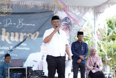 Dorong Pertumbuhan Ekonomi, Plt Bupati Lamteng Doa Bersama Tandai Selesai Pembangunan Ruas Jalan RE-RG