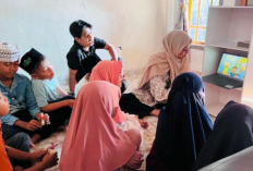PPK ORMAWA HIMADIKMI UM Metro Bekali Anak-Anak Desa Rejo Agung Literasi Digital yang Bijak dan Aman
